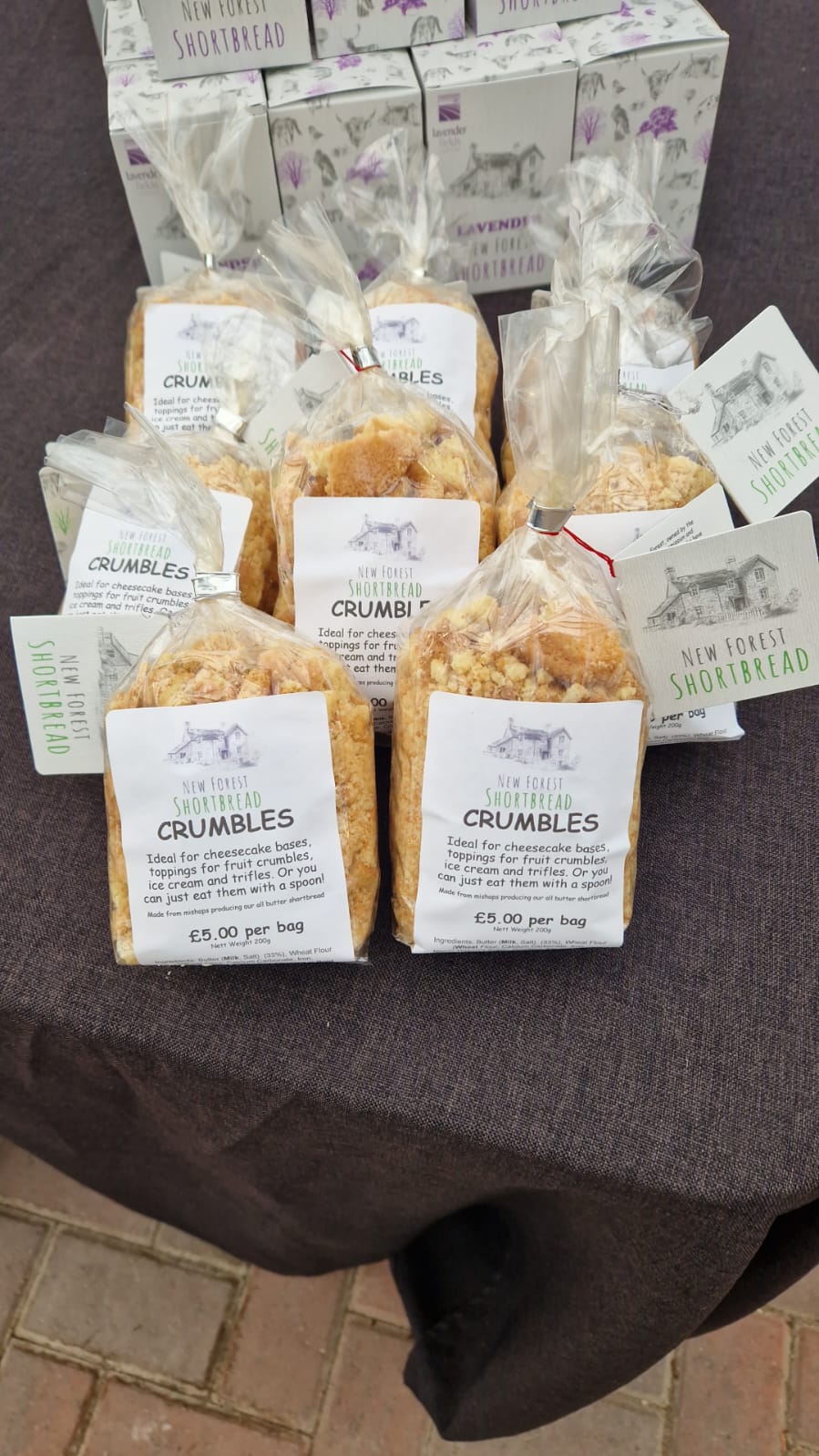 All Butter Original New Forest Shortbread Crumbles