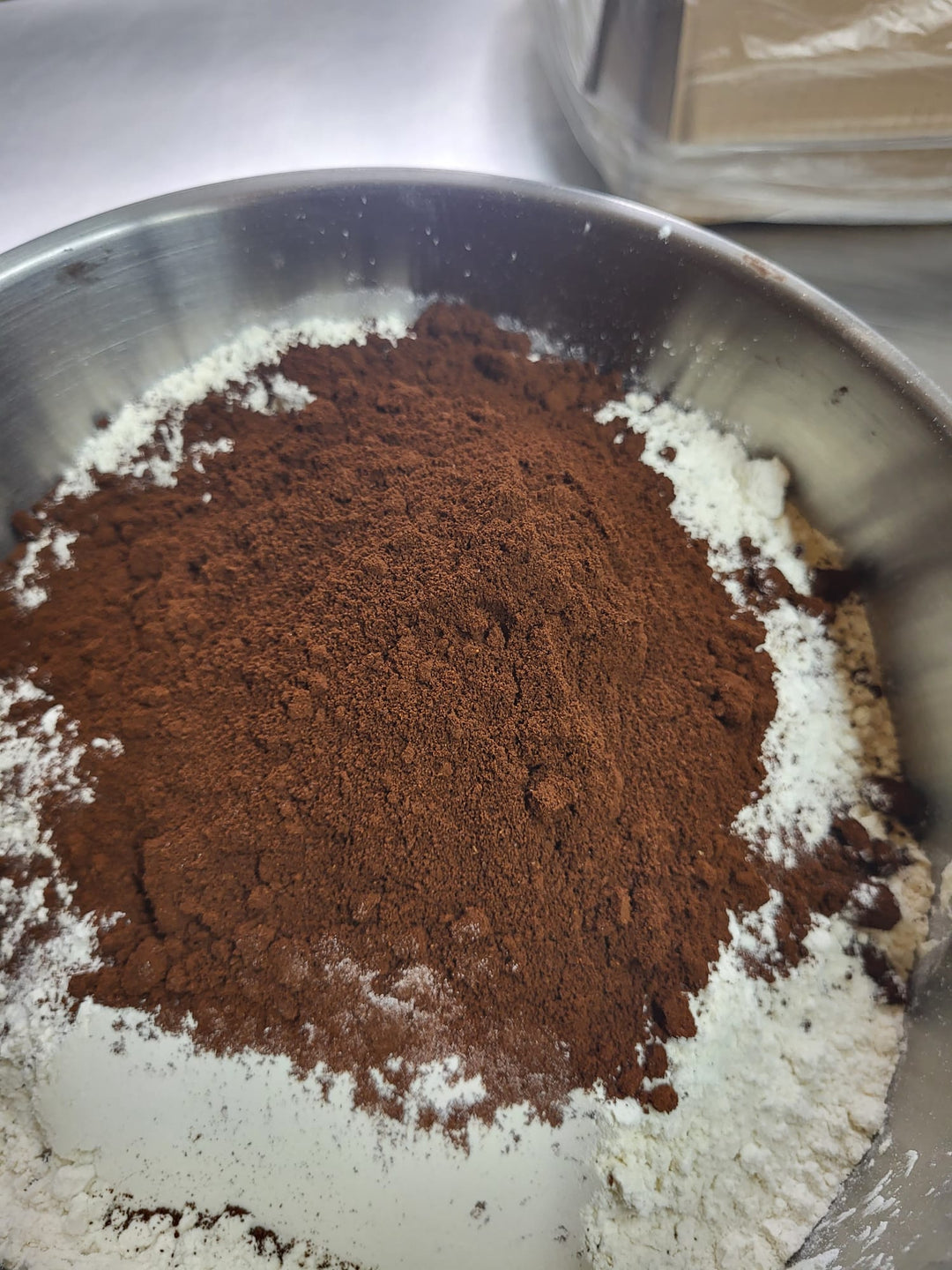 In the bakery this morning!