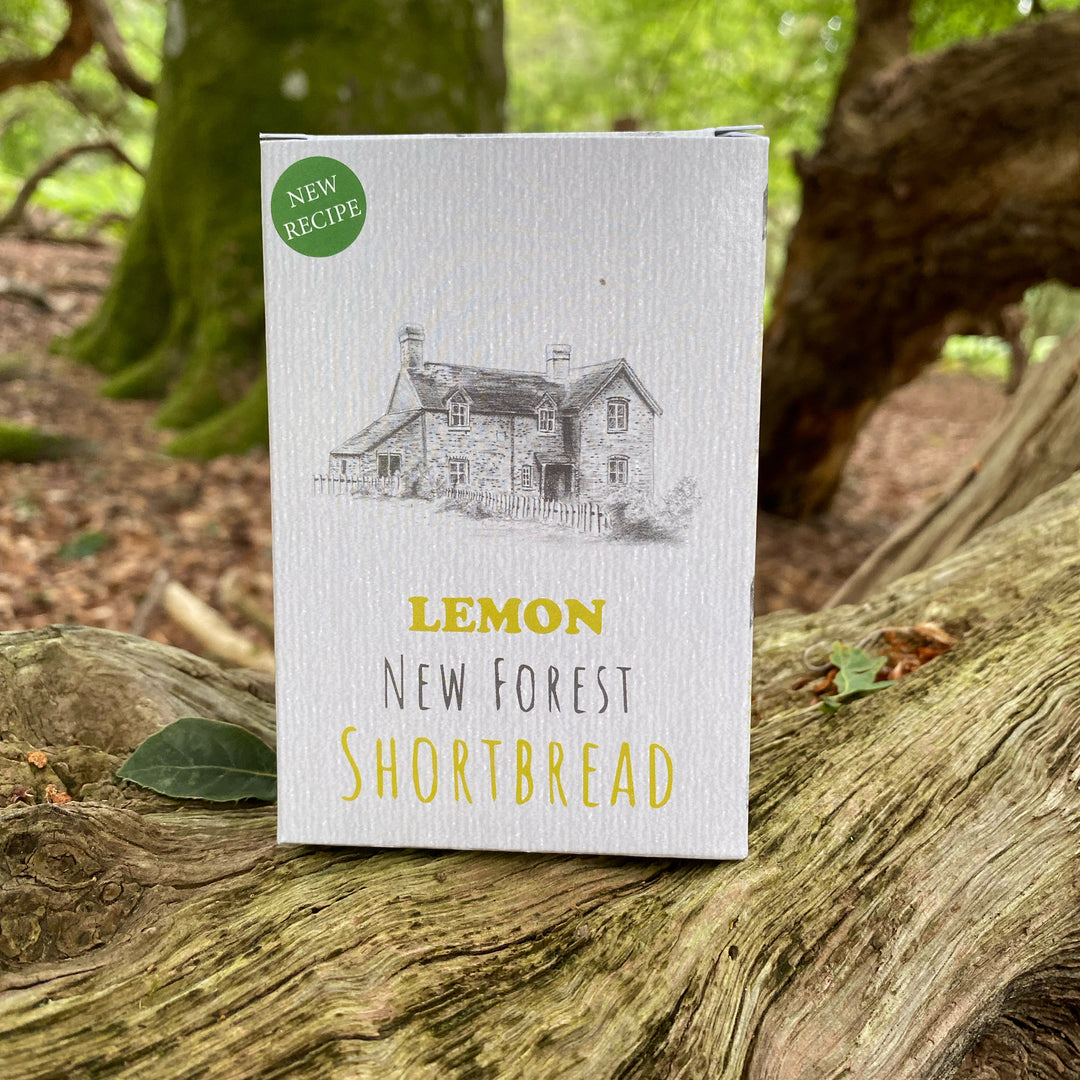 Lemon flavoured New Forest Shortbread
