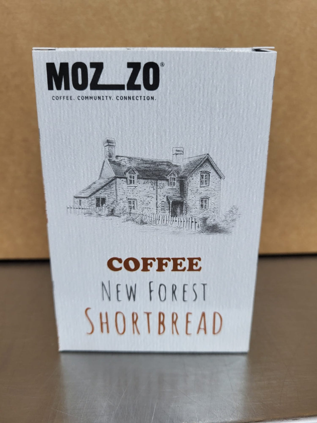 Coffee flavoured New Forest Shortbread