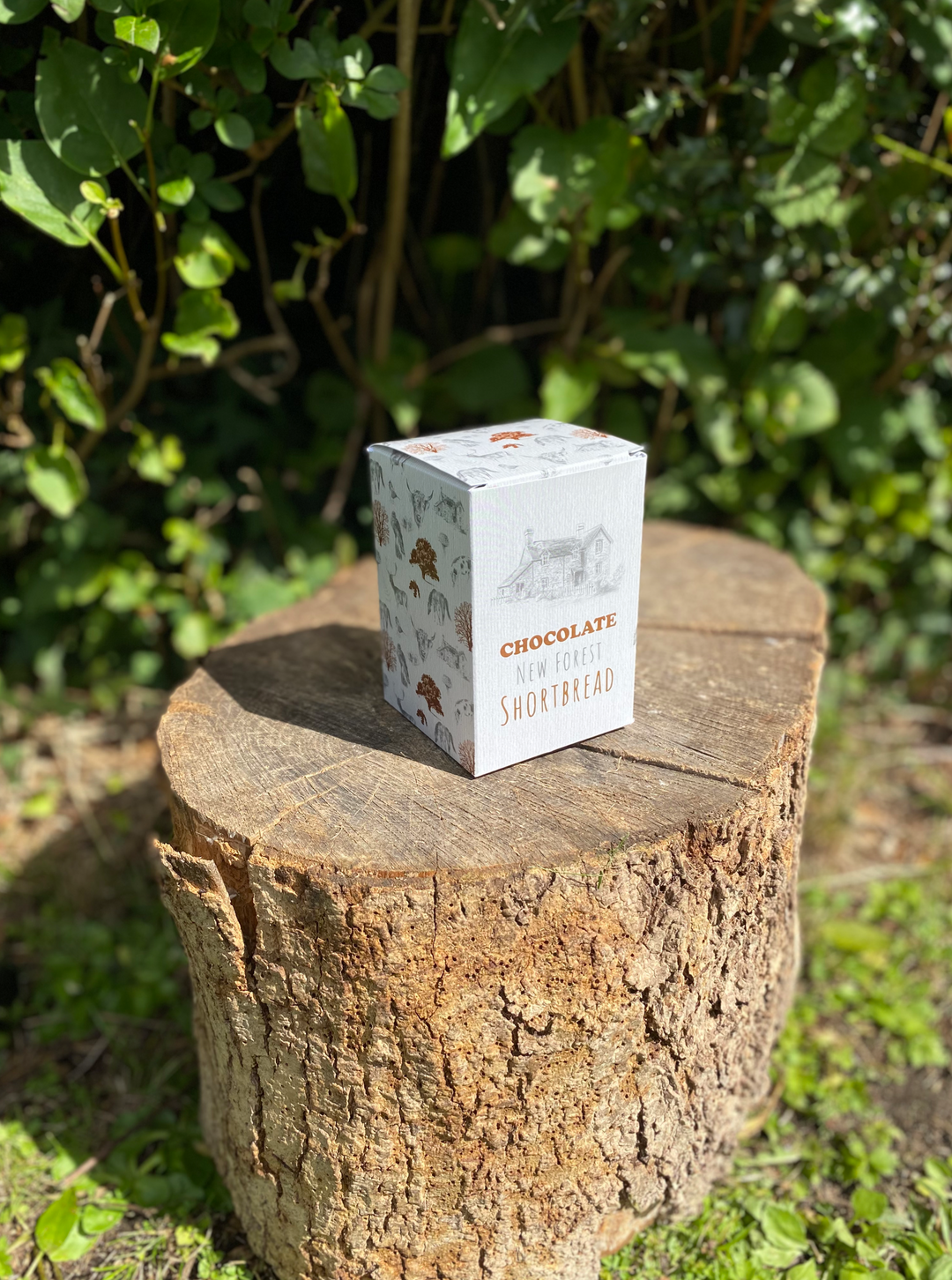 Chocolate flavoured New Forest Shortbread