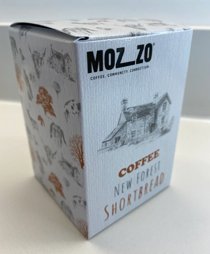 Coffee flavoured New Forest Shortbread