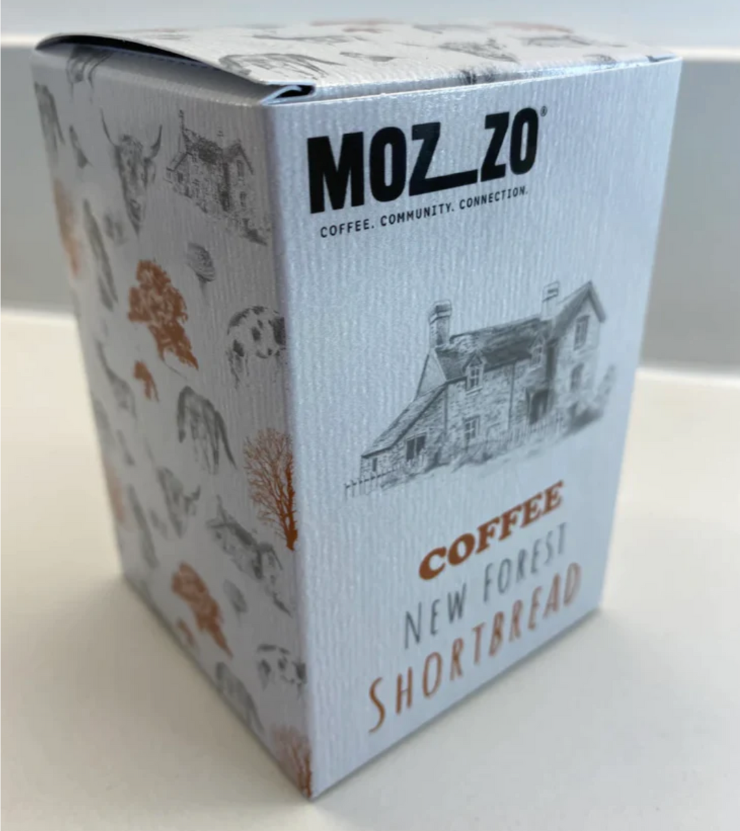 Coffee flavoured New Forest Shortbread