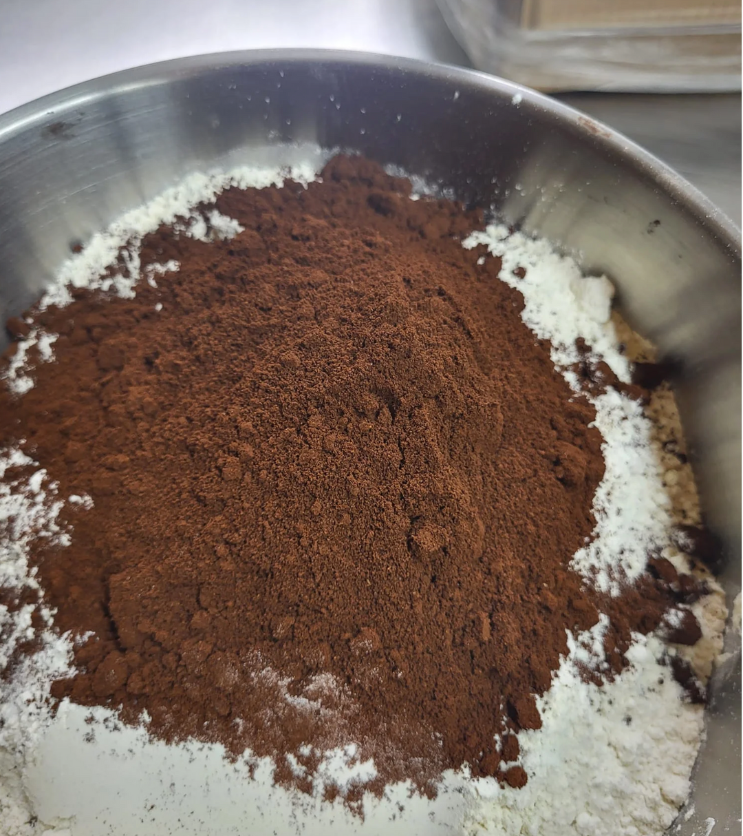 Early morning baking