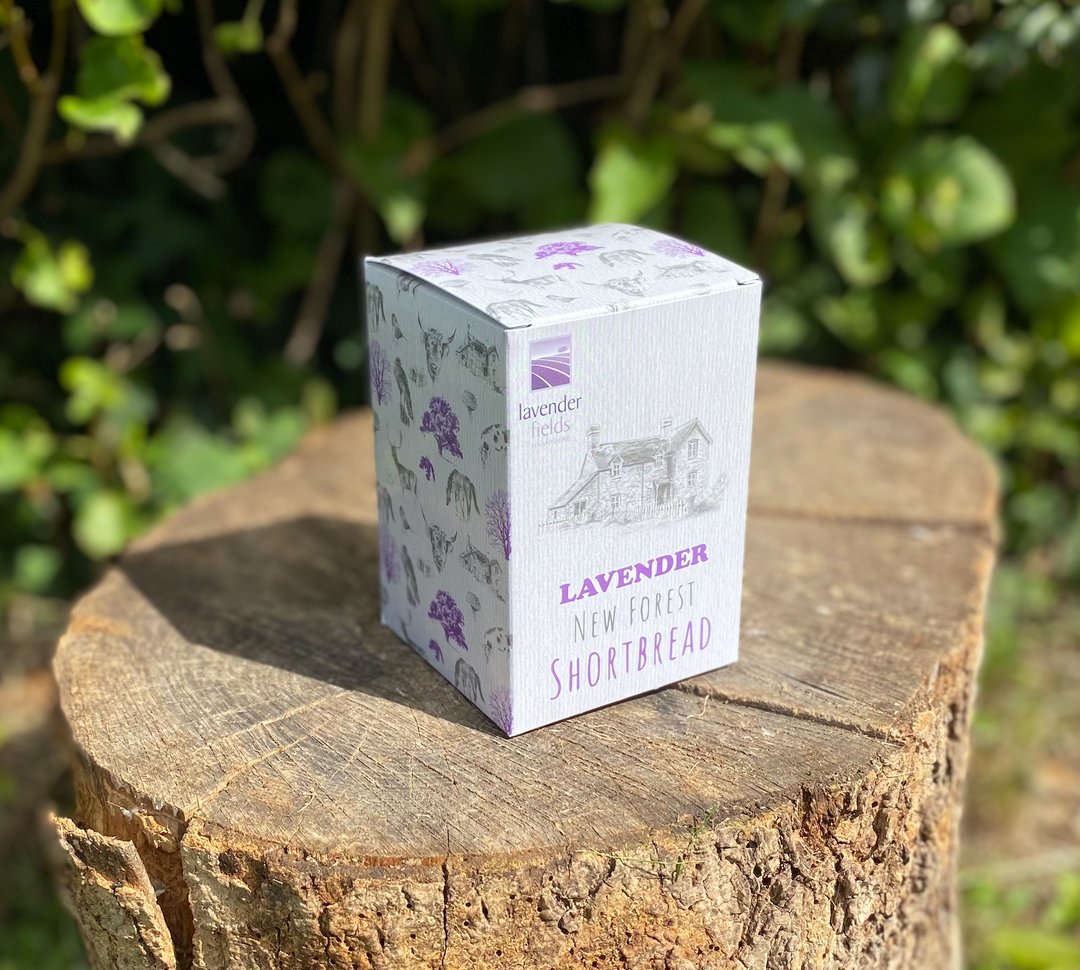 Lavender flavoured new Forest Shortbread