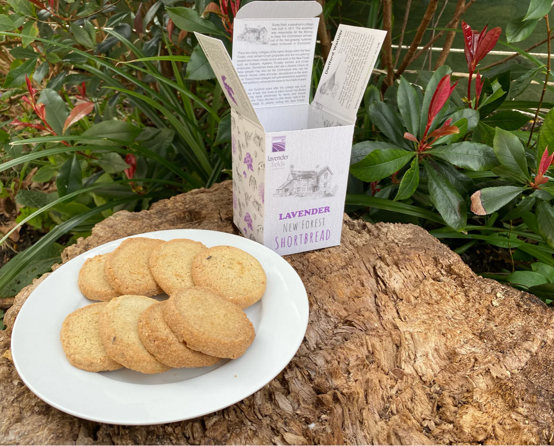 Lavender flavoured New Forest Shortbread