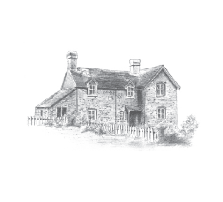 Burley Rails Cottage (Illustration by Will Drew)