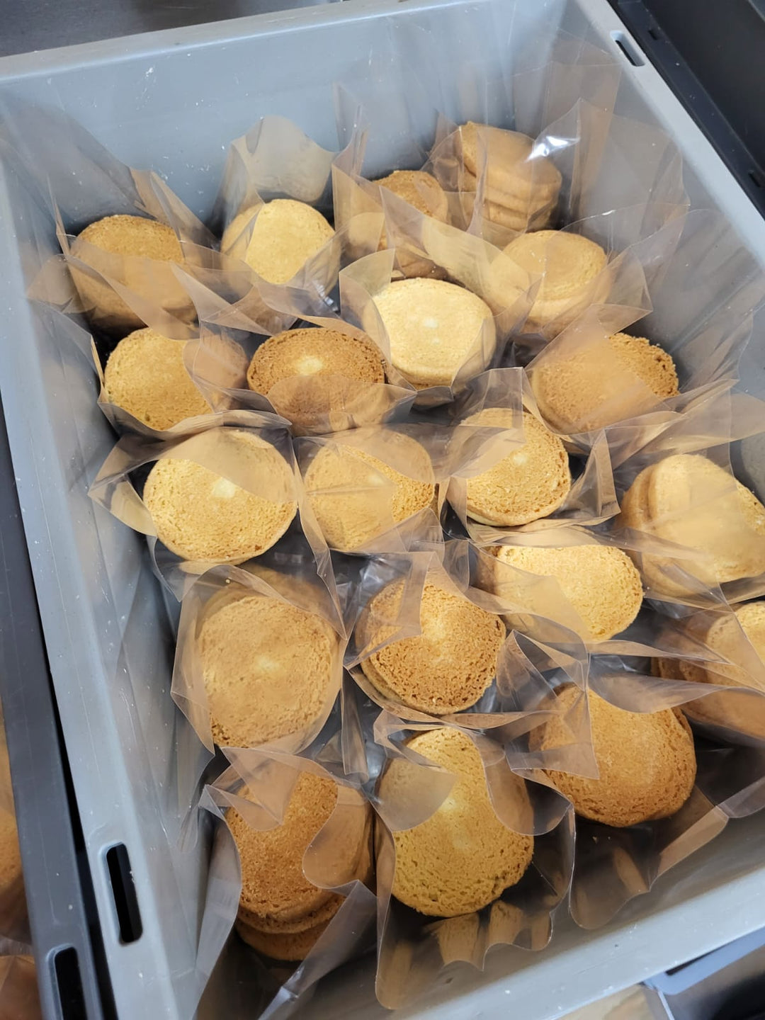 In the bakery...