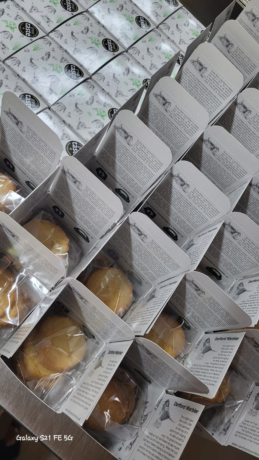 Shortbread Packaging Back Packing orders! – New Forest Shortbread