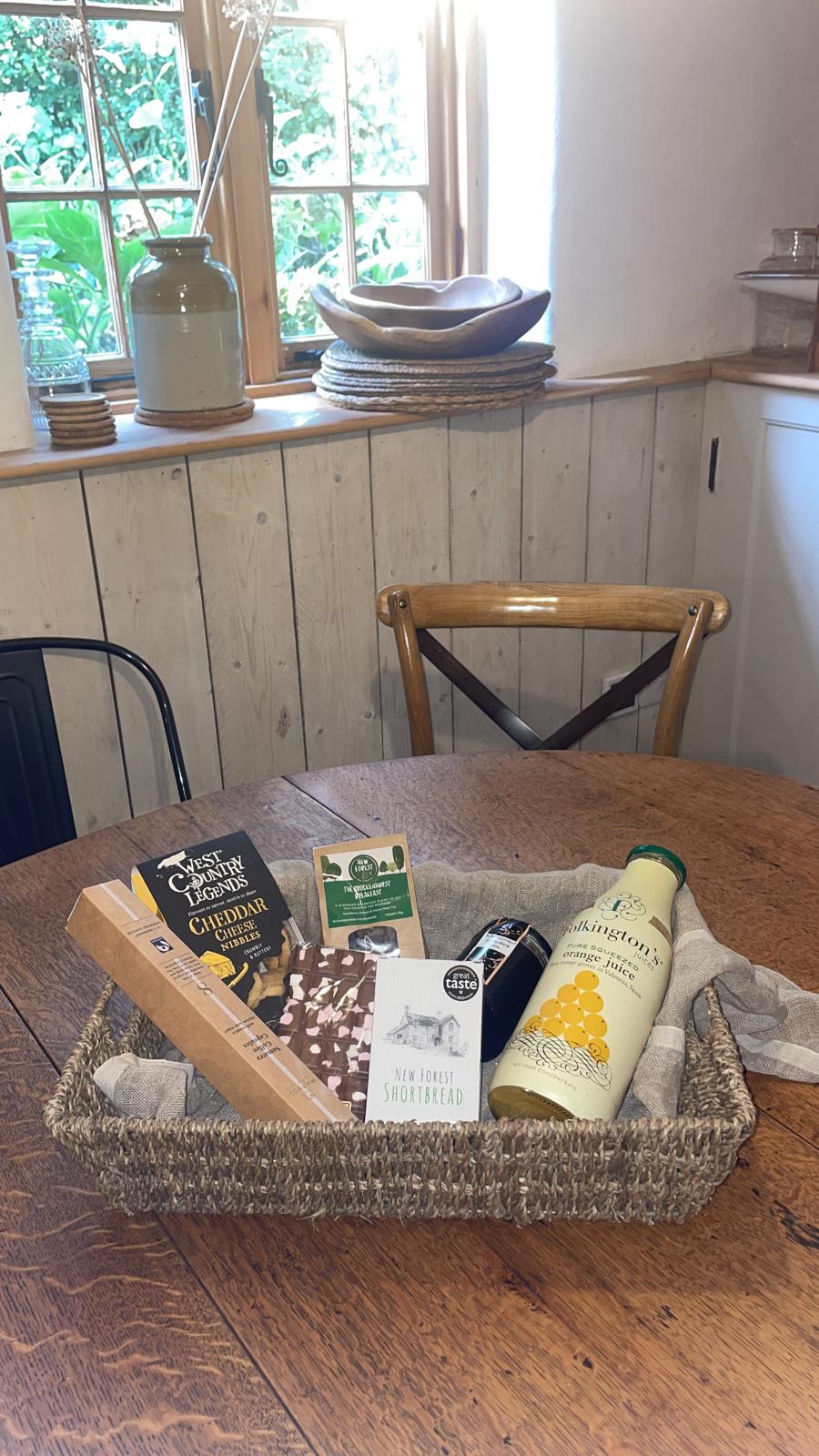 Welcome hamper
