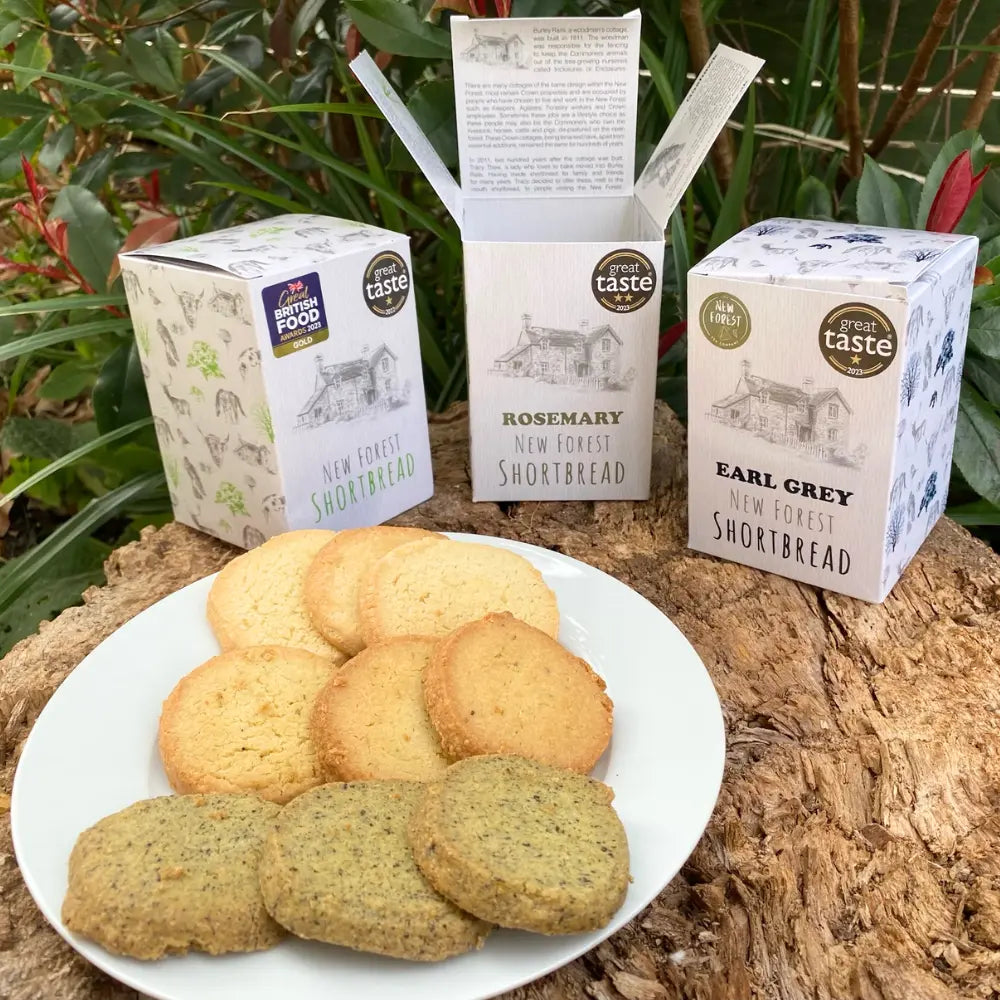 Flavours include orignal, rosemary and earl grey. The ultimate shortbread gift!