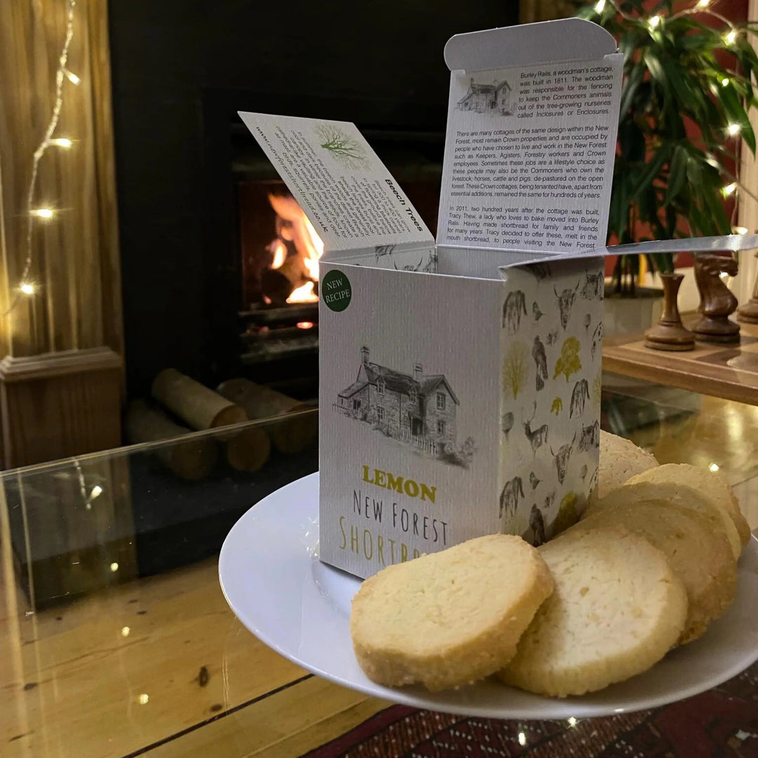 Lemon Shortbread Biscuits Recipe | Flavoured Shortbread | Foodie Gifts