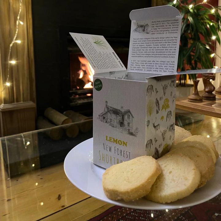 Lemon Shortbread Biscuits Recipe | Flavoured Shortbread | Foodie Gifts