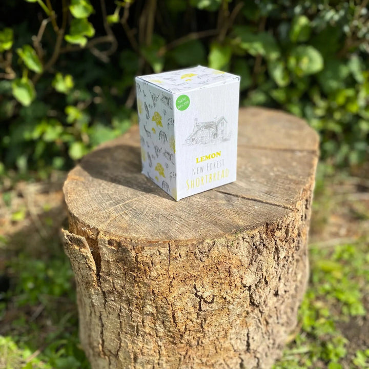 Lemon flavoured biscuits | New Forest Shortbread | Biscuit Gifts