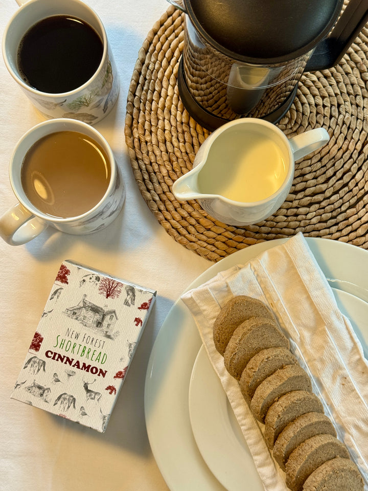 Cinnamon Flavoured New Forest Shortbread - Box of 8