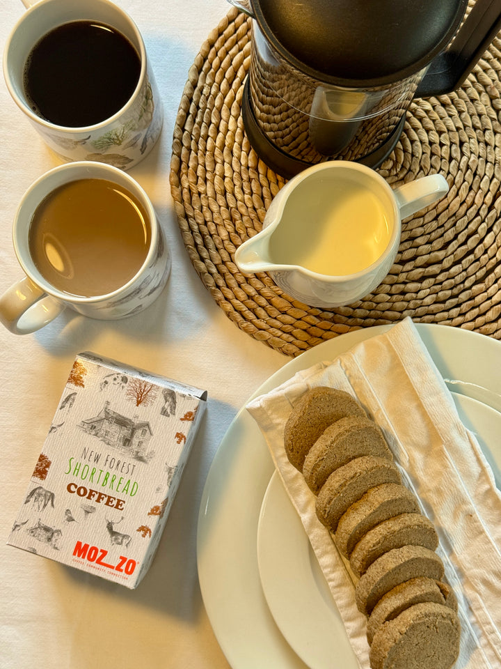 Coffee Flavoured New Forest Shortbread - Box of 8