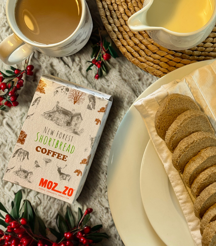 Coffee Flavoured New Forest Shortbread - Box of 8