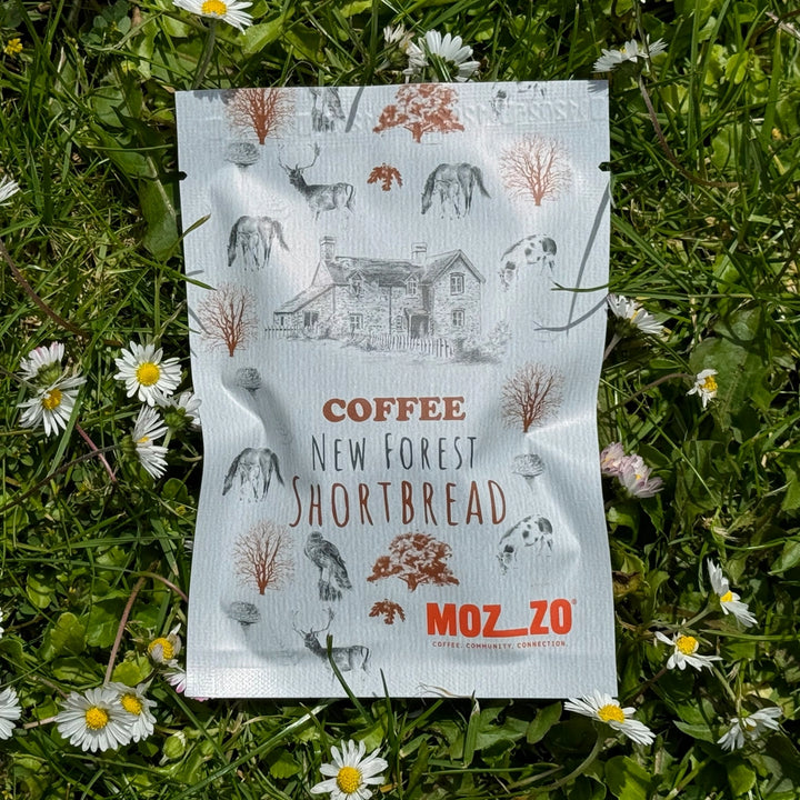 Coffee Flavoured New Forest Shortbread - Snack Pack (2 Pieces)