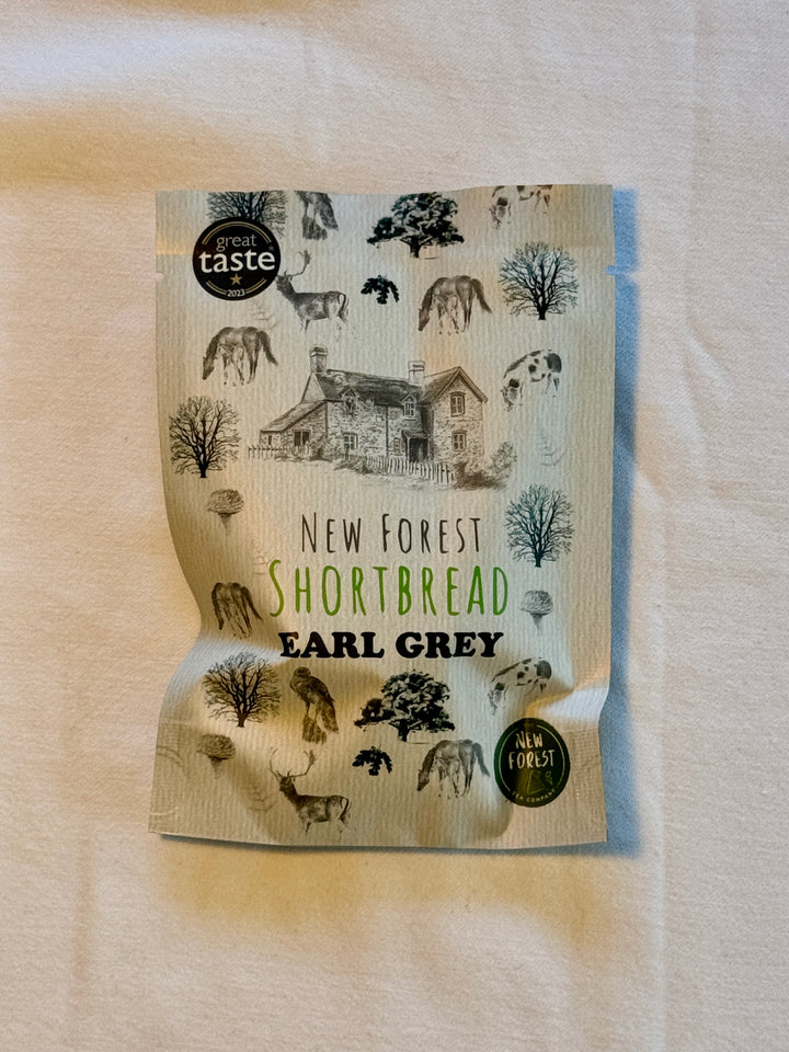 Earl Grey Flavoured New Forest Shortbread - Snack Pack (2 Pieces)