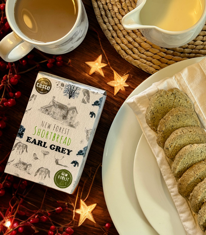 Earl Grey Flavoured New Forest Shortbread - Box of 8