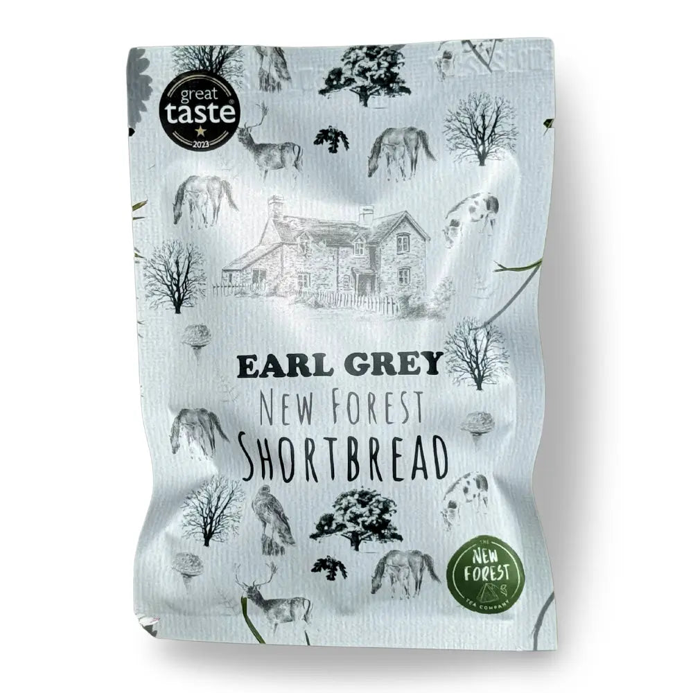 Earl Grey Flavoured New Forest Shortbread - Snack Pack (2 Pieces)