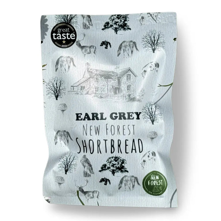 Earl Grey Flavoured New Forest Shortbread - Snack Pack (2 Pieces)