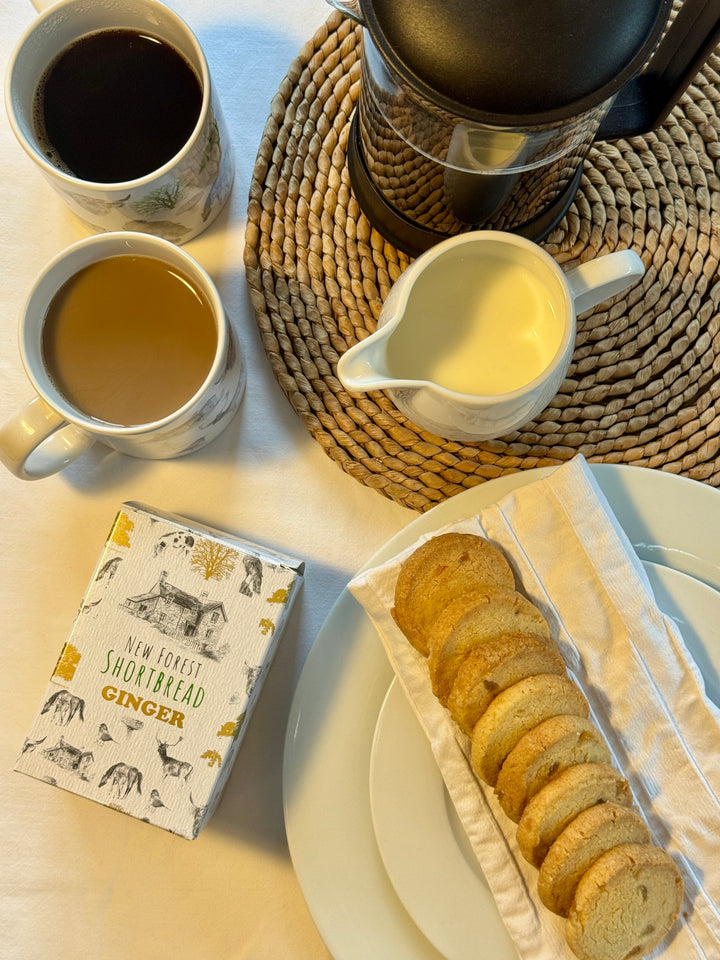 Ginger Flavoured New Forest Shortbread - Box of 8