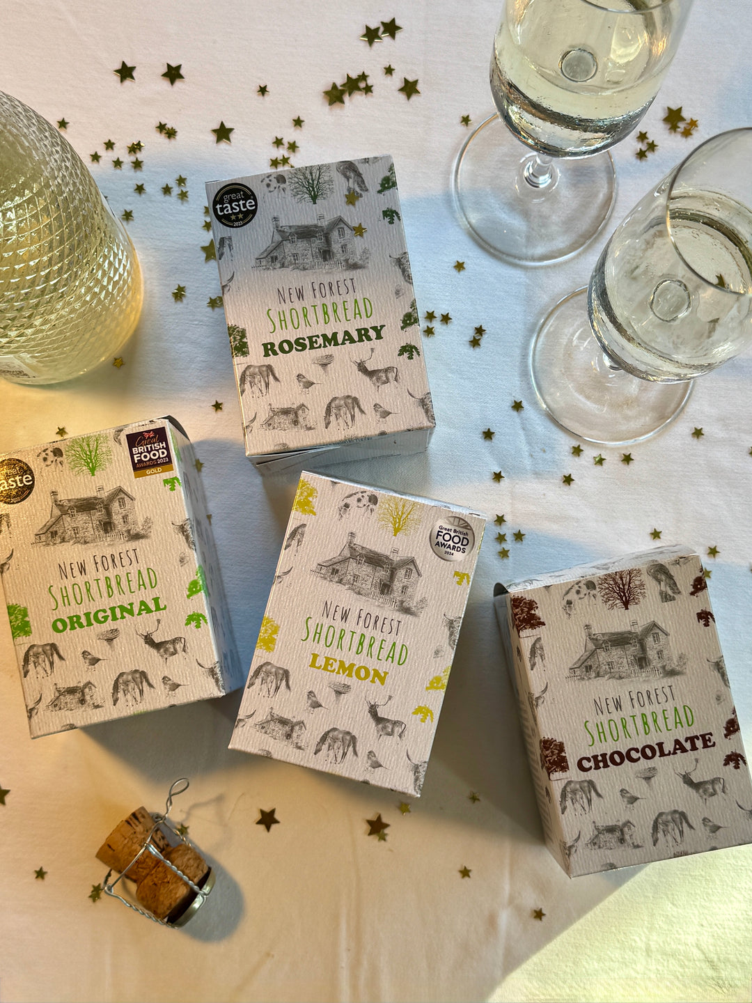 Great British Food Award Collection (Original, Lemon, Rosemary & Chocolate)