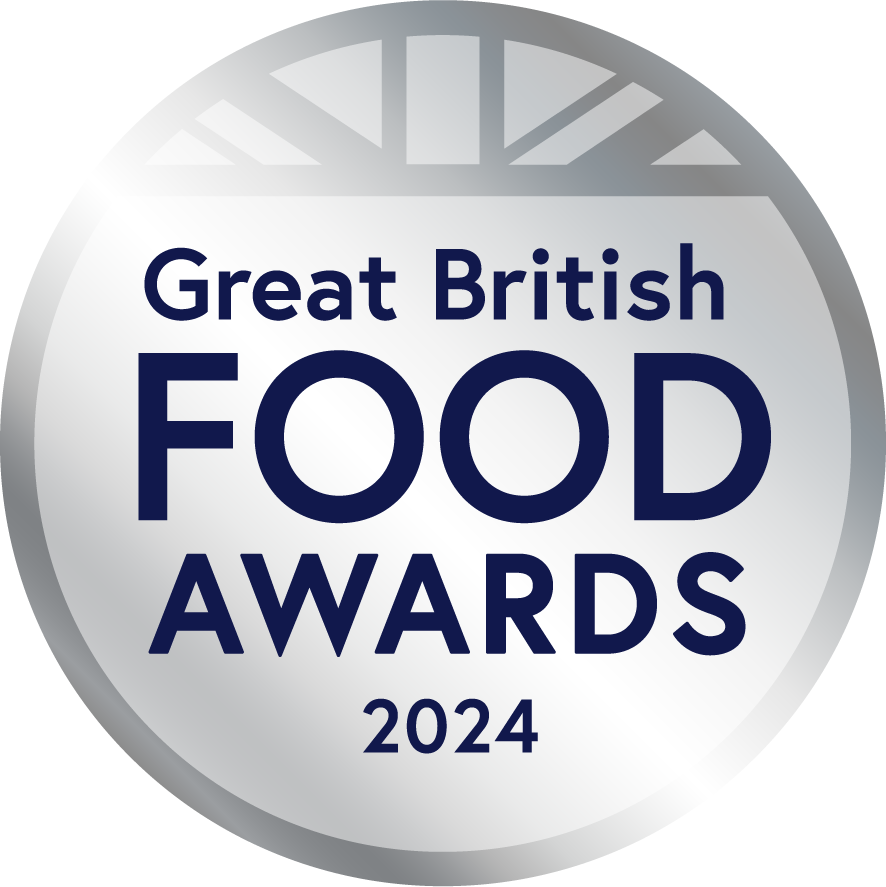 Logo of reat British Food Awards Silver 2024