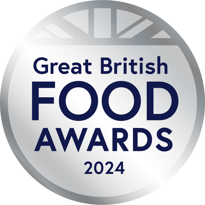 Logo of reat British Food Awards Silver 2024
