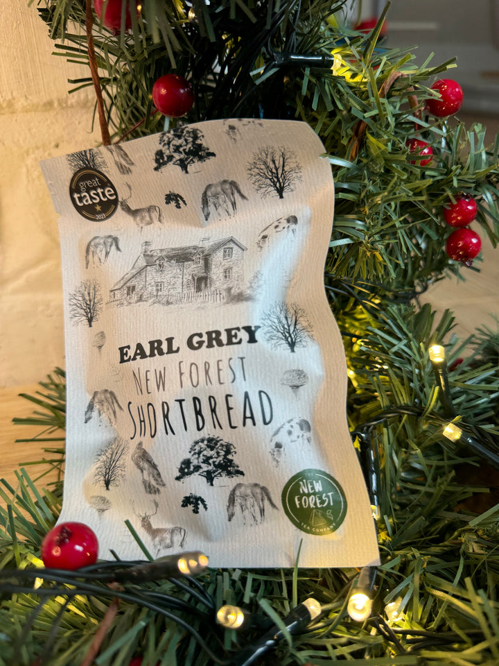Earl Grey Flavoured New Forest Shortbread - Snack Pack (2 Pieces)