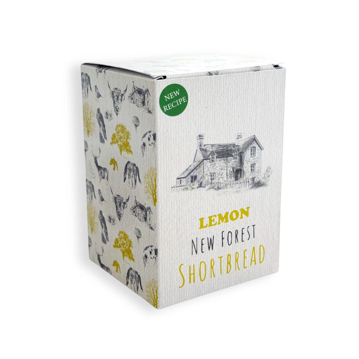 Lemon Flavoured Artisanal Shortbread Biscuits | Great Foodie Gift Idea