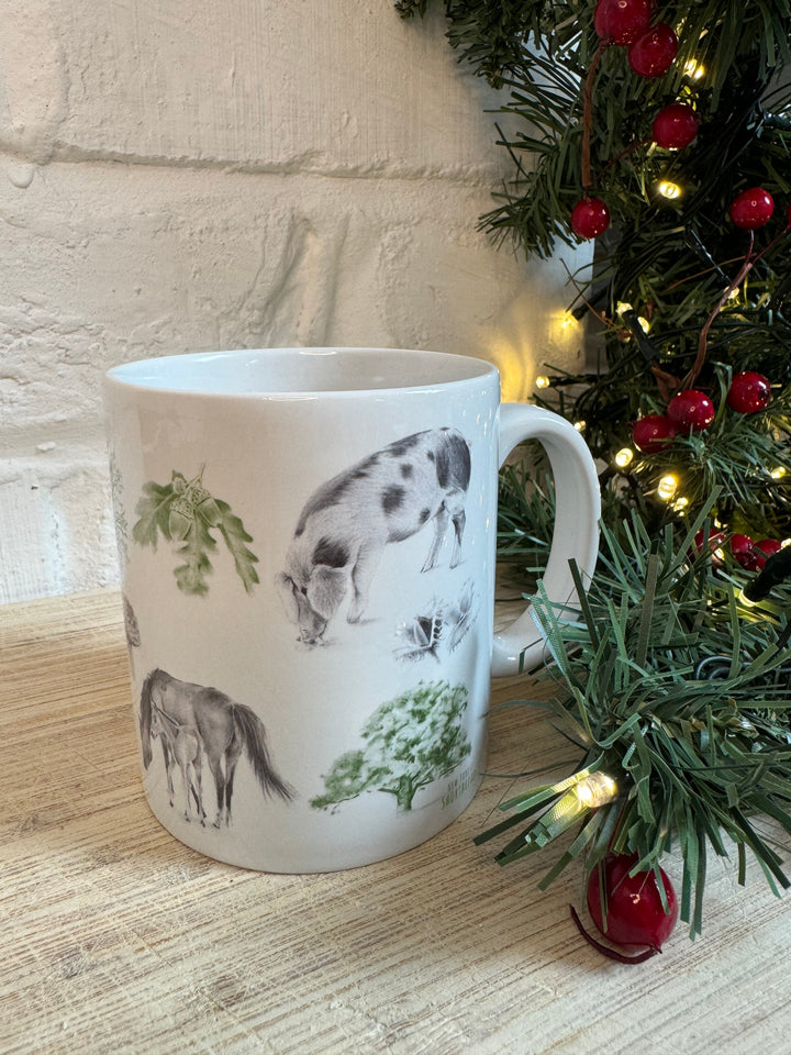 New Forest Shortbread National Park Souvenir Mug