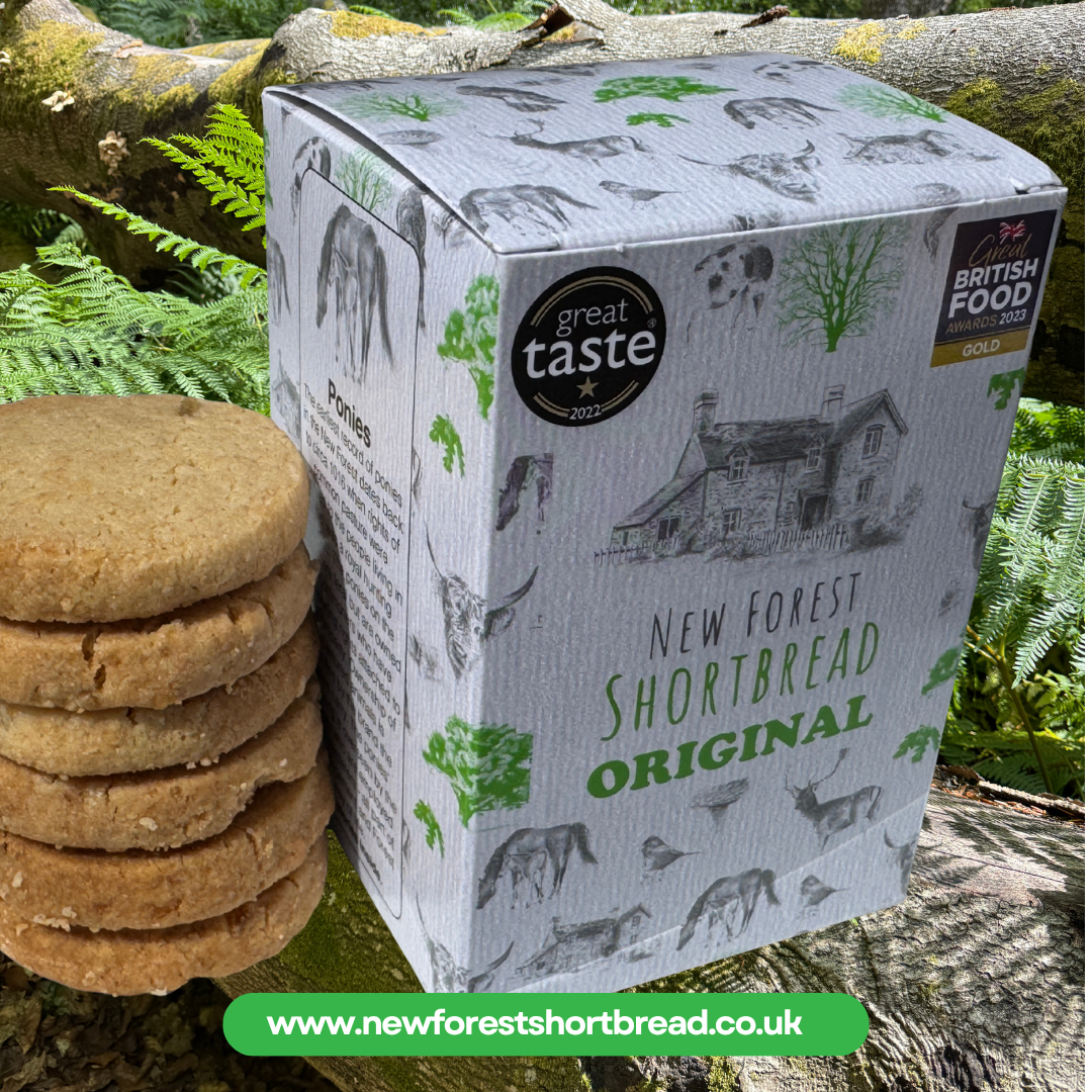 Original New Forest Shortbread - Box of 8 (Short dated)