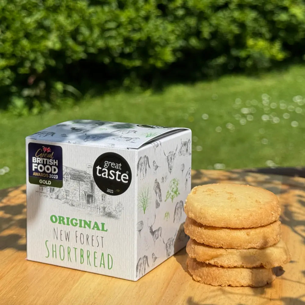 Shortbread Box/pack Original New Forest Shortbread - Box of 4 | All Butter Shortbread ...