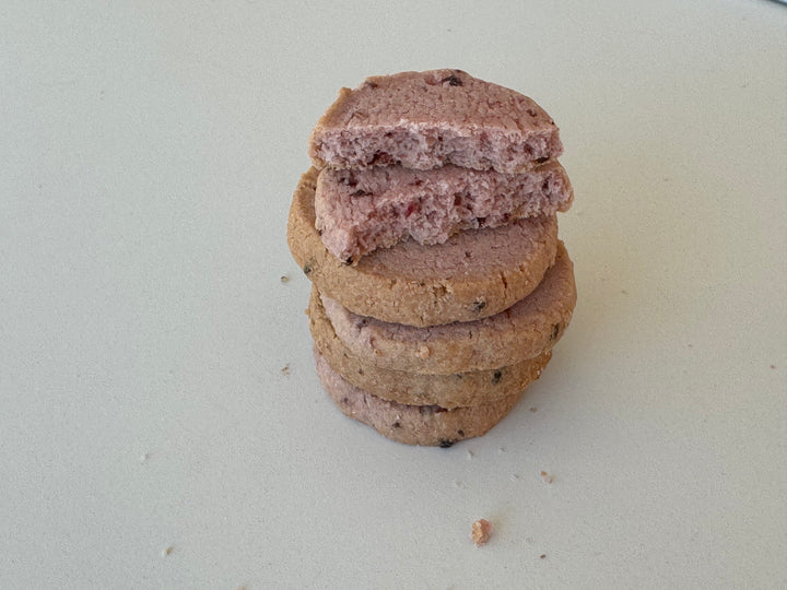 Raspberry Flavoured New Forest Shortbread - Box of 8