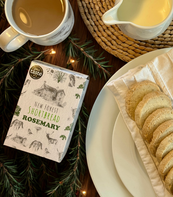 Rosemary Flavoured New Forest Shortbread - Box of 8