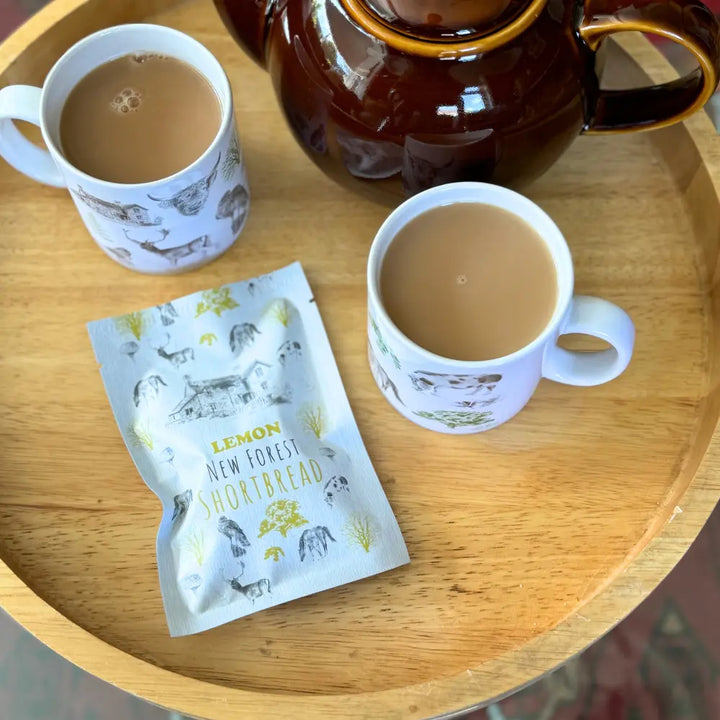Lemon Flavoured New Forest Shortbread - Snack Pack (2 Pieces)